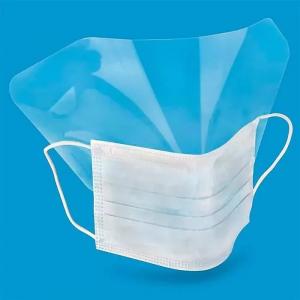 China Disposable Face Mask With Eyeshield Anti Fog And Eye Protective With Tie On on sale