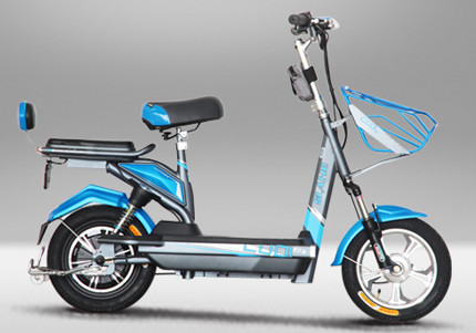 Two Wheels Electrically Assisted Pedal Cycles , Pedal Assist And Throttle Bike 14" Wheel