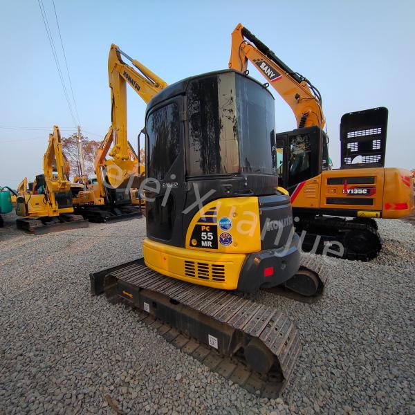 PC55MR In 2021 Used Komatsu Excavator For Heavy Duty Digging 5945mm Max Digging Hight