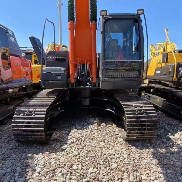 Hydraulic Used Hitachi Excavator Second Hand Hitachi ZX200 Excavator 20ton