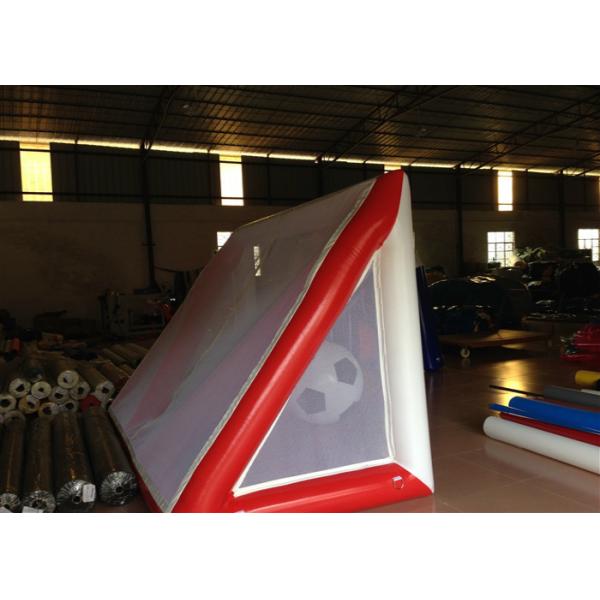 Children Inflatable Football Games Airtight inflatable goal for football games Children football score games