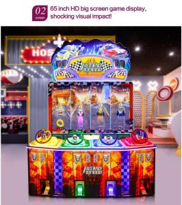China 4 players combo standard Nitro Speed racing game machine multi game arcade machine on sale