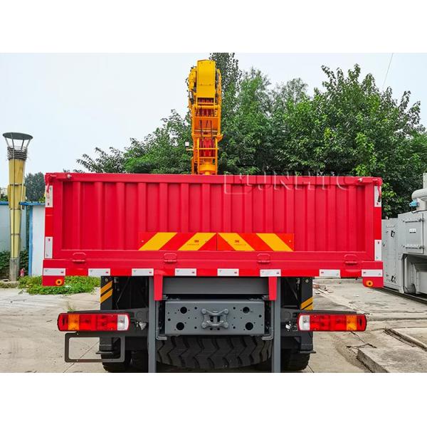 HOWO Traight Arm Crane Truck 6X4 10 Wheels 340hp 10 Ton Cargo Truck With Crane