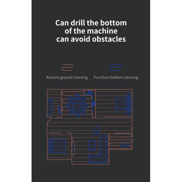 FCC Robot Vacuum For High Pile Carpet Outlet White Floor Mopping Robot