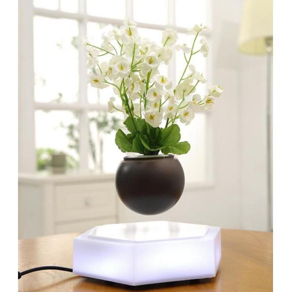 new christmas gift magnetic floating levitation air bonsai potted plant trees