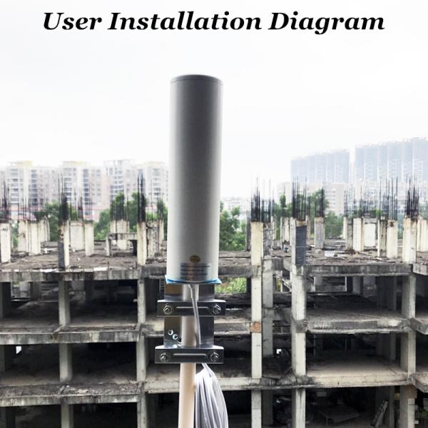 4G SMA N Male FiberGlass WiFi Antenna 12dBi for 3G 4G Router antenna 10m for HUAWEI ZTE Vodafone WiFi Router