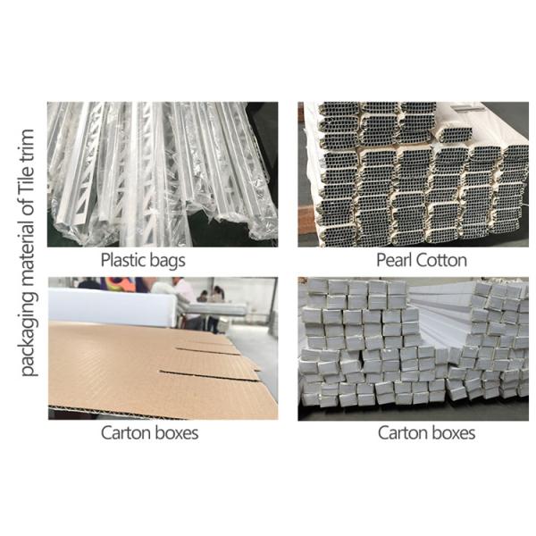 Aluminum tile trim accessories for Balconies & Terraces