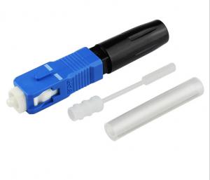 Cheap SC / UPC SM Fiber Optic Fast Connector For Home Access Optical Networks wholesale