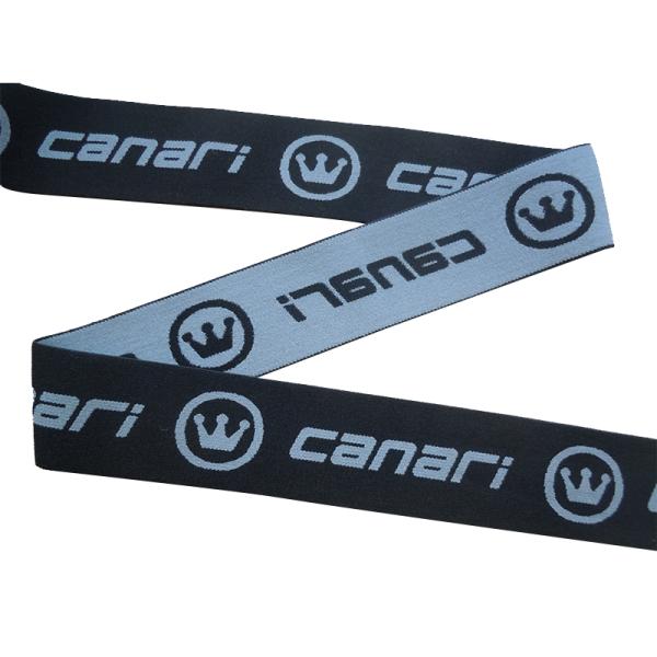 Custom Logo Soft Underwear Jacquard Elastic Waistband Spandex Webbing Tape
