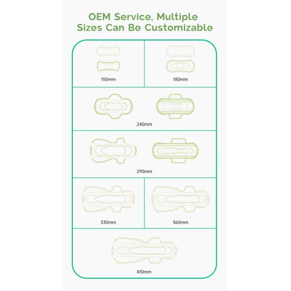 Hot sale cotton disposable day use brand name organic cotton sanitary napkin panty liner