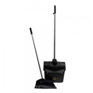 Cheap Cleanroom Industrial Antistatic Plastic Brush Broom Foldable Dustpan ESD Broom Dustpan Set wholesale