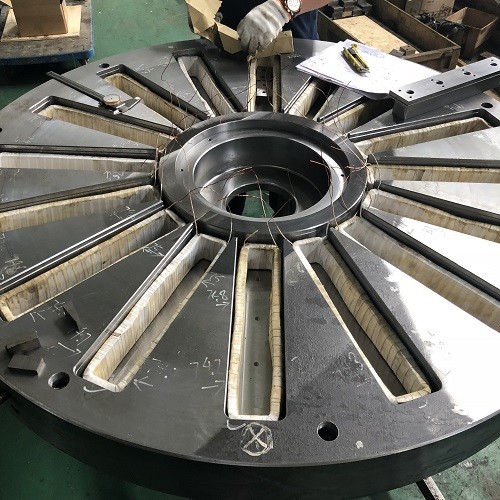 X71 Circular electro permanent Magnetic Chuck For Lathe Machine 580mm Magnetic Lathe Chuck