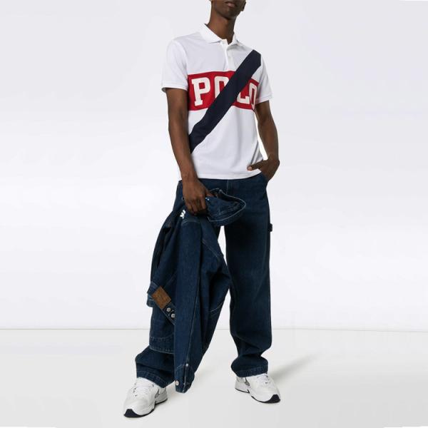 Customized Logo Mens Short Sleeve Polo Shirts , Polo Sport Shirt For Male