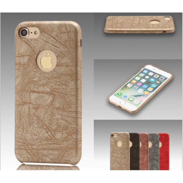 High-end business ultra thin TPU PU Retro Crazy Horse pattern Soft Phone Case for IphoneX 8 7plus 6s