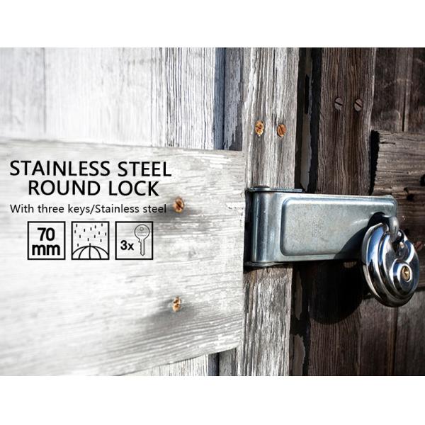 Stainless Steel Round Cam Latch Lock Rustproof Waterproof And Anti Theft