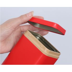 China CMYK Printing Tea Tin Boxes Tinplate Coffee Package on sale
