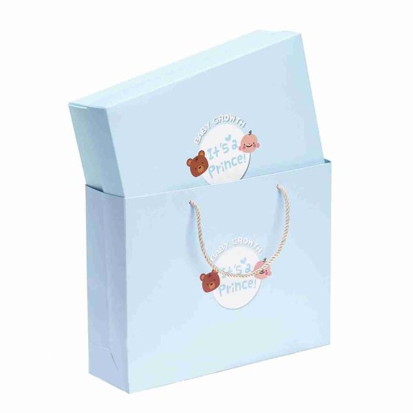 Kuaima Rose Gold Boutique Embossed Printed Paper Gift Bags Marble Paper Boxes Custom