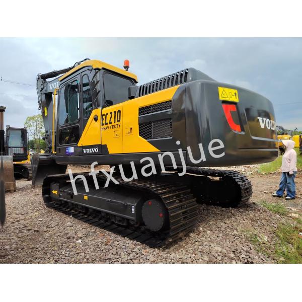 21 Ton EC210 Used Volvo Excavator For Municipal Construction