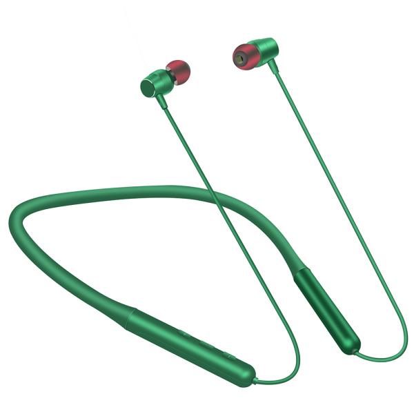 Magnetic Bass Neckband Sports Earphones BT 5.1 Wireless For Running