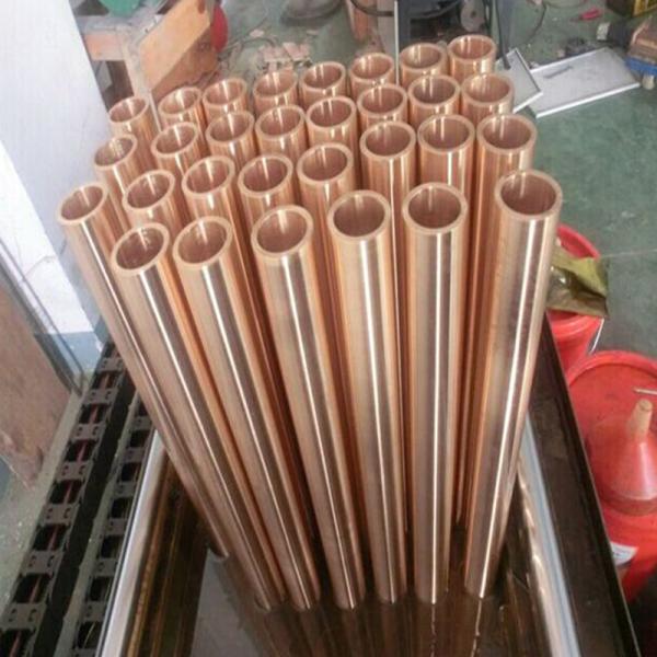 Seamless Copper Tube Pipes 0.1mm - 60mm Thickness ASTM B587 C4430 C38500