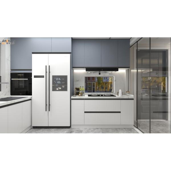 Create a Modern Look in Your Apartment Kitchen with PVC Melamine Kitchen Cabinet Door
