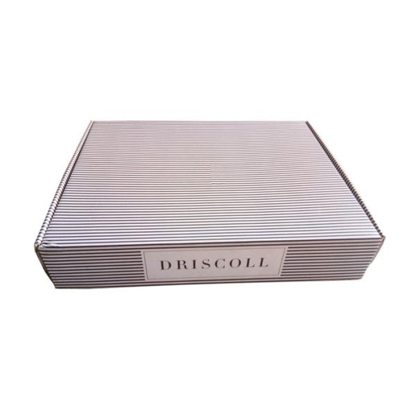 Strips Flat Folding Corrugated Gift Box For Dress And Hairs Packing