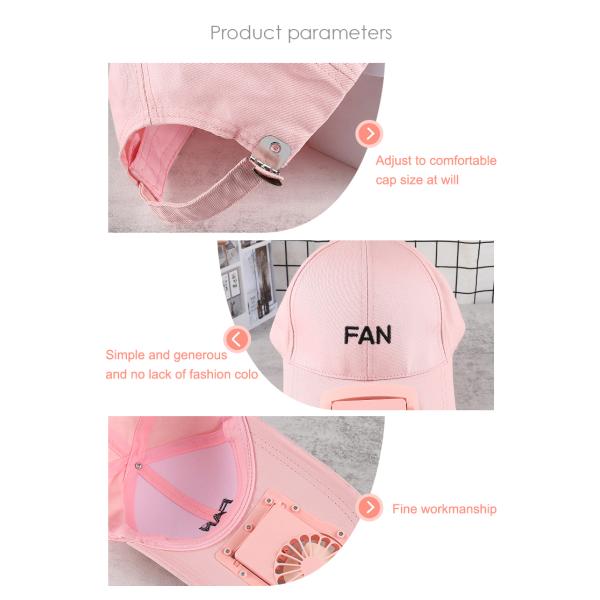 Cross-border production of solar fan cover cool two convenient travel