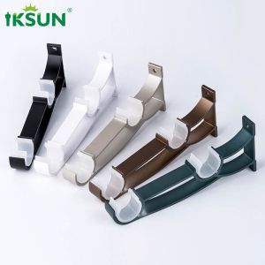 Heavy Duty Aluminium Curtain Rod Brackets Wall Mount 190mm×75mm