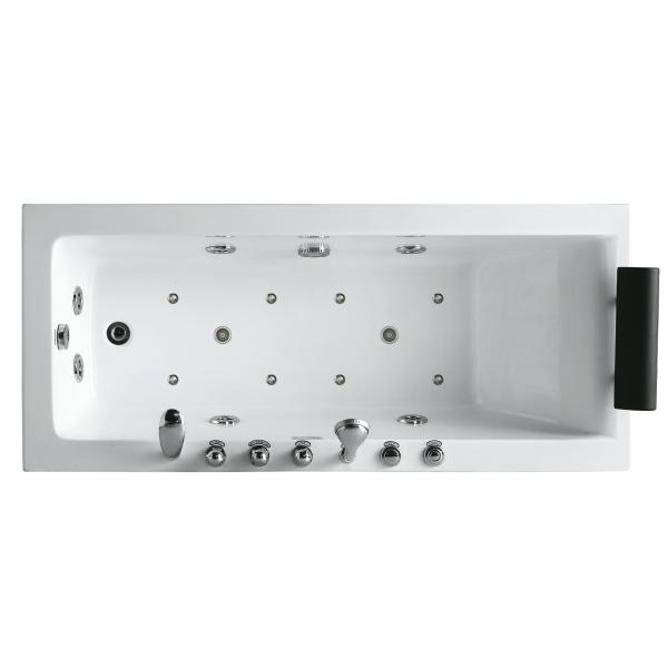 5 Foot Acrylic Air Jet Whirlpool Bathtubs 60 X 30 60 X 32 60 X 36