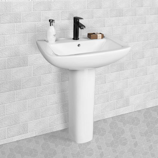 Indoor Bathroom Sanitary Ware Ceramic Toilet And Basin Combo Set