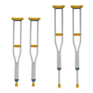 Cheap Aluminum Lightweight Walking Aid Rehabilitation Leg Crutches wholesale