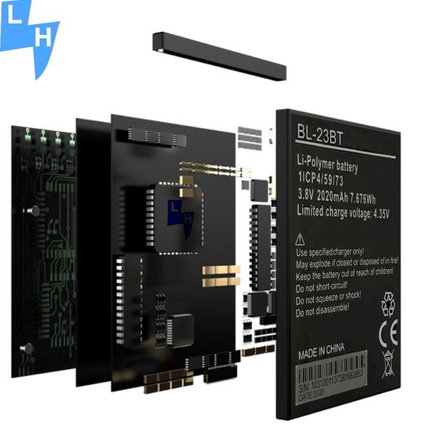 100% Compatible Replacement BL-23BT Li-ion Polymer Battery for Tecno M6 Mobile Phone