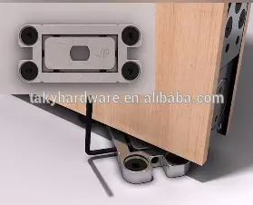 Wooden Door Concealed Hydraulic Door Closer Hinge Hidden Floor Spring