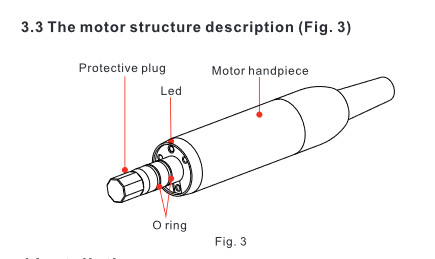 AC100-120V Dental Implant Unit , Surgical Implant Motor And Handpiece