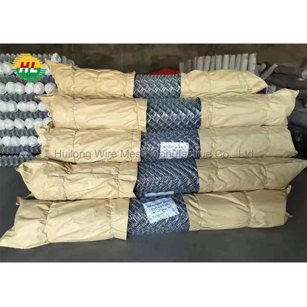 3mm Cyclone Wire Mesh Fencing , 25mtr Diamond Chain Link Fencing