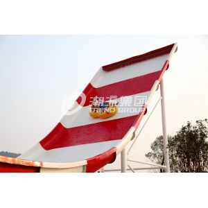 Customized Water Park Equipment Exciting Swwiming Pool Fiberglass Waterslides