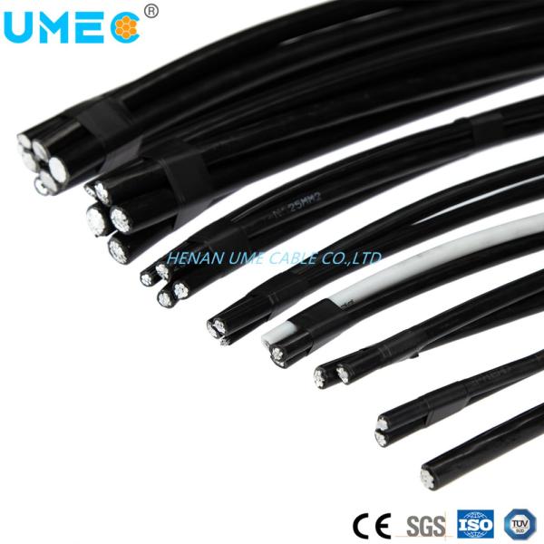 ISO Utility Overhead Insulated Cable ABC Cable Quadruplex Service Drop Cable