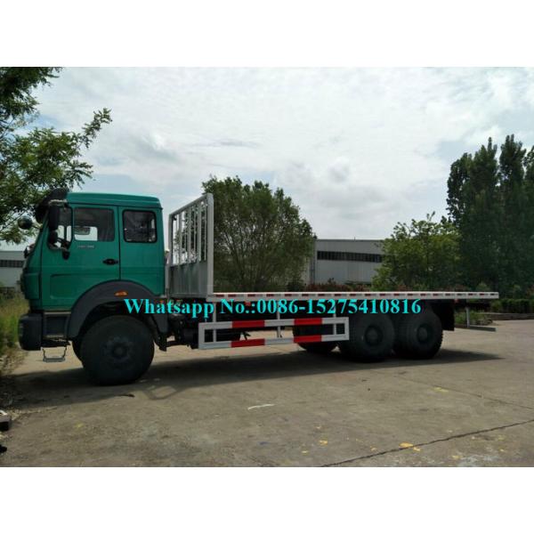 Rough Terrain Flatbed Heavy Cargo Truck 10 Wheeler For DR CONGO High Performance