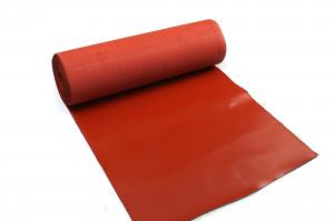China Fire Retardant Single Side Fiberglass Silicone Coated Cloth Wall Roof Covering Cloth on sale