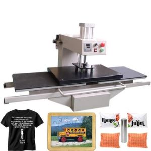 Cheap Pneumatic Heat Press Machine with Sliding Workingtable wholesale