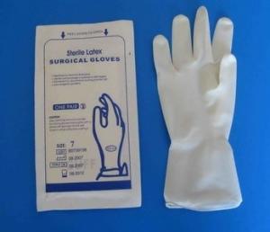Cheap powdered & non powder Sterile Latex Surgical Gloves healthcare surgical wholesale