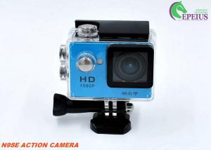 Cheap WIFI Gopro Underwater Camera N9 1080P , Full HD 2 Inch Screen Helmet Mounted Camera  wholesale