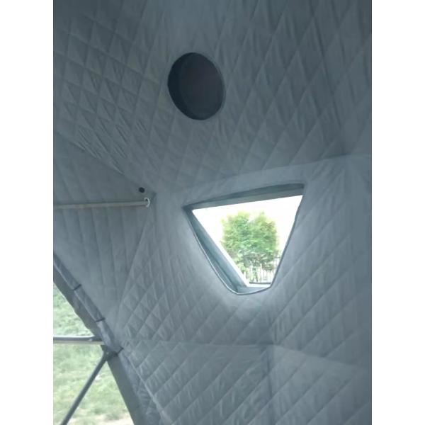 Outdoor Waterproof Inflatable Dome Tent Hotel Modular Tent With Bathroom