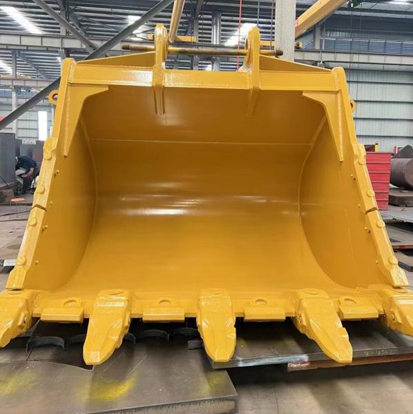 Quality Customizable Rock Bucket Excavator Bucket Heavy Duty Mining Rock Digger Bucket With Teeth for Backhoe Loader and Construction for sale