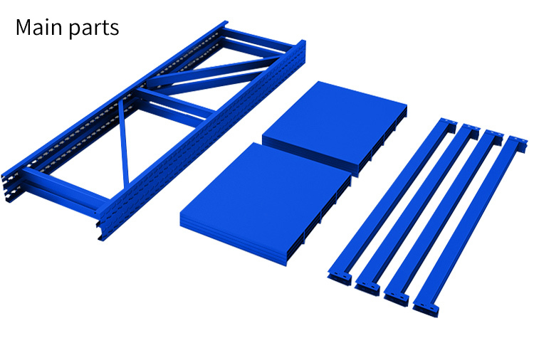 1200mm-2000mm Width Medium Duty Shelving Storage 500kg/Layer CE TUV Approved
