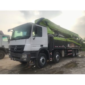 Cheap Actros 4141 56 Meter Concrete Pump Truck , Used Construction Machinery wholesale