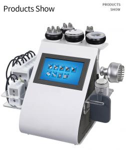 Cheap Fat Loss 6 In 1 Laser Lipo Machine , RF Vacuum Cavitation Slimming Machine wholesale