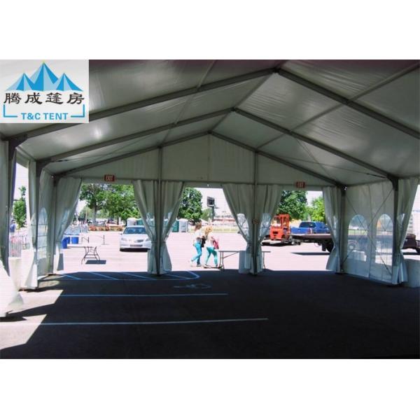 15x30M White Marquee Party Tent For Wedding With Galvanized Steel UV Resistant