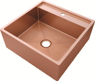 20 Inch Stainless Steel Vessel Sinks , Bathroom Sink Vanity Unit With Pop - Up Drain