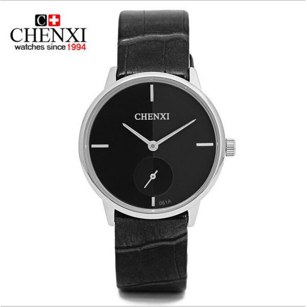 CHENXI Branding Stainless Steel Caseback Wholesale Factory Price B2B Watch Leather Watches